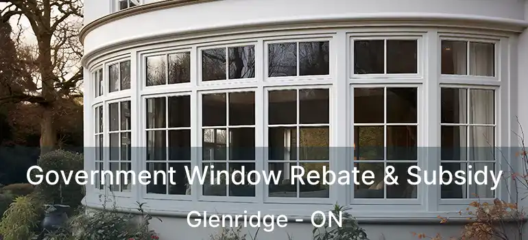 Government Window Rebate & Subsidy Glenridge - ON